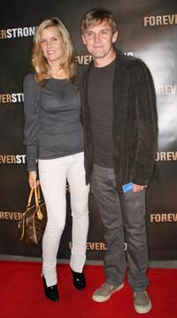 Andrea Bernard and Rick Schroder at the screening of "Forever Strong."