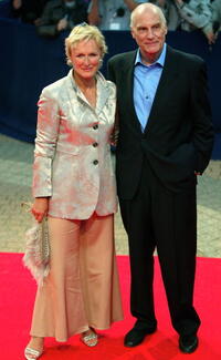 Glenn Close and Barbet Schroeder at the premiere of "Heights" during the 30th Deauville American Film Festival.