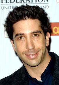 David Schwimmer at the Jewish Federation Premiere Hanukkah Party.