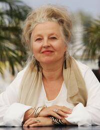 Hanna Schygulla at the photocall promoting the film "Auf Der Anderen Seite" at the Palais des Festivals during the 60th International Cannes Film Festival.