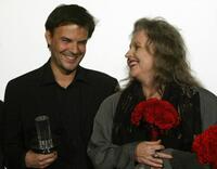 Hanna Schygulla and Francois Ozon at the the Hamburg Filmfestival.