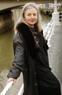 Hanna Schygulla at her visit to the Zinebi International Film Festival in Bilbao.