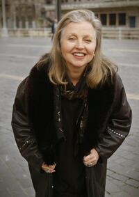 Hanna Schygulla at her visit to the Zinebi International Film Festival in Bilbao.