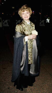 Prunella Scales at the UK premiere of "Keeping Mum".