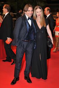 Stefano Dammicco and Yvonne Scio at the premiere of "Gomorra" during the 61st International Cannes Film Festival.