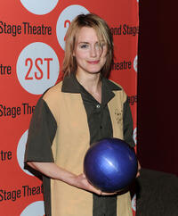Taylor Schilling at the 23rd Annual Second Stage Theatre All-Star Bowling Classic in New York.