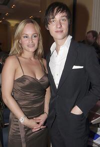 Dorkas Kiefer and Tom Schilling at the Bavarian Film Awards.