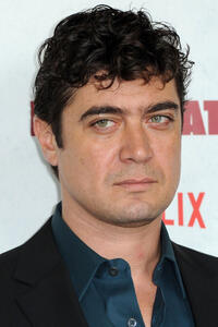 Riccardo Scamarcio at the Lo spietato photocall in Rome.