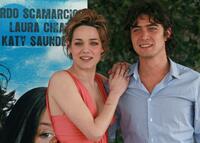 Laura Chiatti and Riccardo Scamarcio at the photocall of "Ho Voglia Di Te."