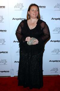 Joanna Scanlan at the Angeleno Magazine and Lion Gates pre-Oscar party.