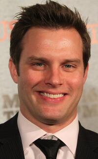 Travis Schuldt at the premiere of "Justified."