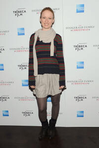 Pepper Binkley at the New York premiere of "The Fitzgerald Family Christmas."