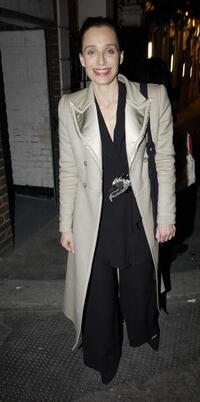 Kristen Scott Thomas at the Playhouse Theater in London, England.
