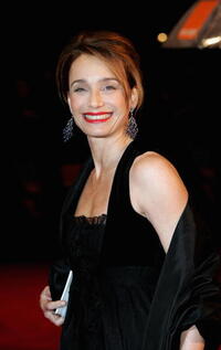 Kristin Scott Thomas at The Orange British Academy Film Awards  in London, England. 