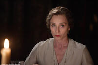 Kristin Scott Thomas as Mrs. Whittaker in "Easy Virtue."
