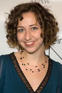 Kristen Schaal at the Radar's toast to The New Radicals at New Museum.