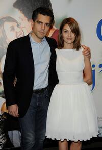 Romain Hatchuel and Barbara Schulz at the premiere of "Celle que j'aime."