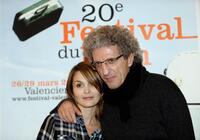 Barbara Schulz and Elie Chouraqui at the screening of "Celle que j'aime" during the 20th edition of the Valenciennes Film Festival.