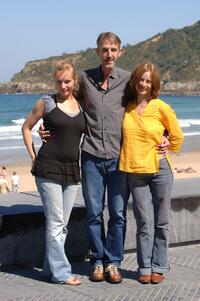 Nadja Uhl, Andreas Schmidt and Inka Friedrich at the photocall of "Summer in Berlin" during the 53rd San Sebastian International Film Festival.