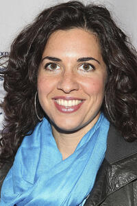 Jac Schaeffer at the after party for The National concert benefit in New York City.