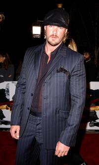 Matt Schulze at the premiere of "The Transporter."