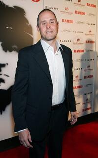 Paul Schulze at the world premiere of "Rambo."