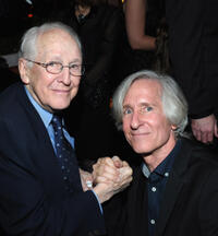 William Schallert and director Mick Garris at the premiere party of "Bag of Bones" in California.