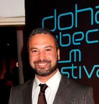 Ahmed Ahmed at the Doha Tribeca Film Festival Presents "Just Like Us Comedy Night."
