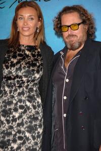 Julian Schnabel and wife Olatz Lopez Garmendia at the premiere of "The Inner Life of Martin Frost" during the 55th San Sebastian International Film Festival.