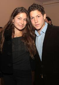 Stella Schnabel and Vito Schnabel at the Ron Gorchov Art Exhibit Opening in New York City.