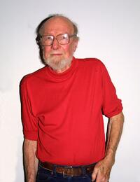 Pete Seeger at the Q & A session to announce his New Music during the premiere screening of "A Lion's Trail."