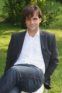 Robert Seeliger at the reception hosted by Volkswagen ahead of a concert.