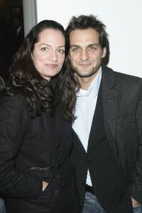 Natalia Woerner and Robert Seeliger at the Viktor and Rolf H&M Cocktail and Dinner.