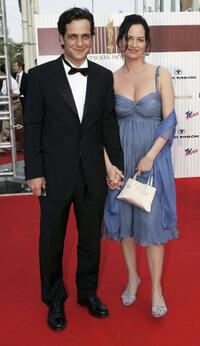 Robert Seeliger and Natalia Woerner at the German Film Awards.