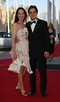Natalia Woerner and Robert Seeliger at the German Film Awards.