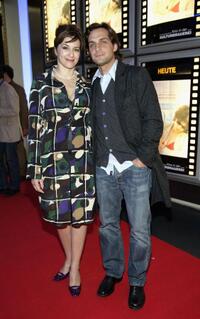 Martina Gedeck and Robert Seeliger at the premiere of "Summer 04."