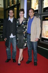 Robert Seeliger, Martina Gedeck and Peter Davor at the premiere of "Summer 04."