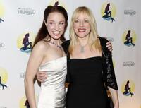 Sierra Boggess and Sherie Rene Scott at the after party of the opening night of Broadway's "The Little Mermaid."
