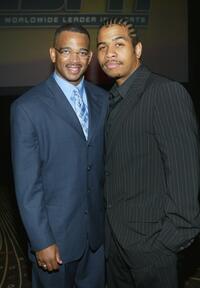 Stuart Scott and Omar Gooding at the ESPN summer TCA.