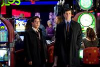 Chris Marquette and Tom Everett Scott in "Race to Witch Mountain."