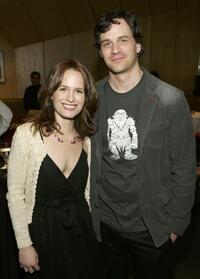 Elizabeth Reaser and Tom Everett Scott at the 2006/2007 TNT And TBS UpFront Reception.