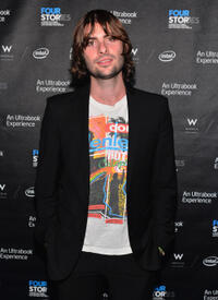 Robert Schwartzman at the after party of the California premiere of "Four Stories."