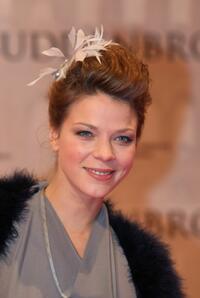 Jessica Schwarz at the premiere of "Buddenbrooks."