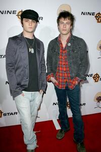 Shilo Fernandez and Noah Segan at the Preview Party of the new Speedy Collection.