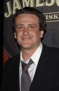 Jason Segel at the "How I Met Your Mother" spring premiere party in Westwood.