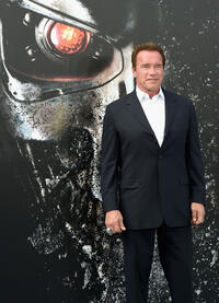 Arnold Schwarzenegger at the California premiere of "Terminator Genisys."