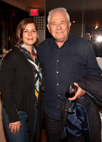 Marcia Gay Harden and David Seidler at the screening of "The King's Speech" dinner during the Hamptons International Film Festival.