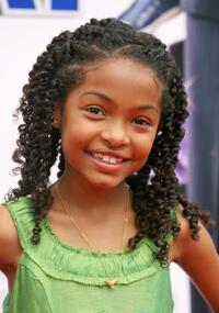 Yara Shahidi at the California premiere of "Imagine That."
