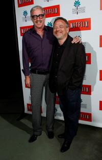 Marc Shaiman and Scott Wittman at the Outdoor Sing-Along screening of "Hairspray."