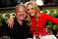 Marc Shaiman and Amanda Bynes at the "Hairspray" dinner.